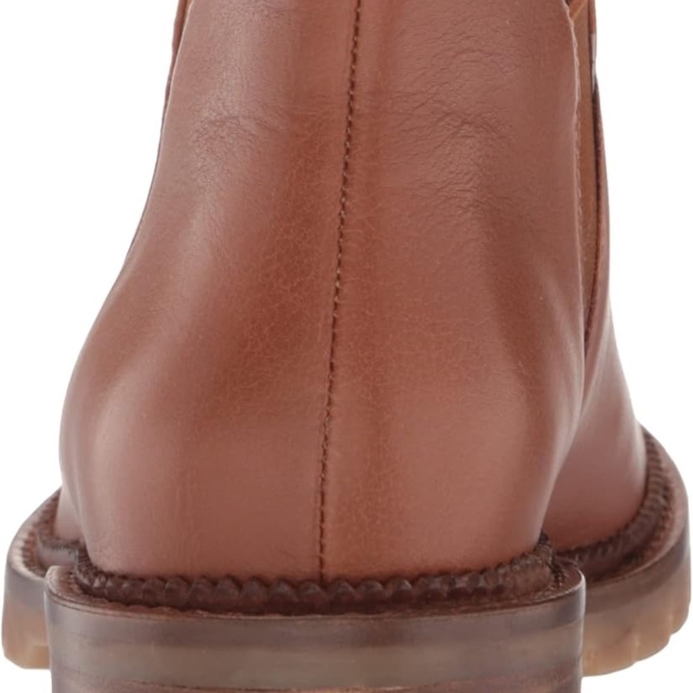 NWT Anthropologie Seychelles Heart Of Gold Leather Bootie 7.5 - Picture 2 of 3